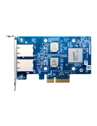 QNAP QXG-10G2T adaptador y tarjeta de red Interno Ethernet 10000 Mbit/s