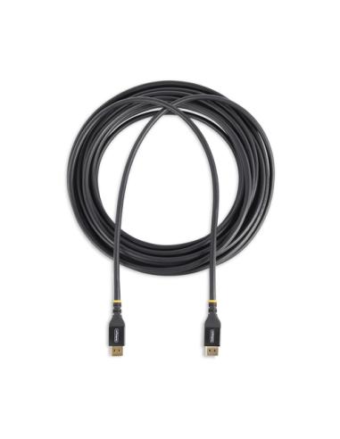 StarTech.com Cable de 15m DisplayPort 1.4 Certificado por VESA - Cable DisplayPort DP8K con HBR3 - HDR10 - MST - DSC 1.2 - HDCP 