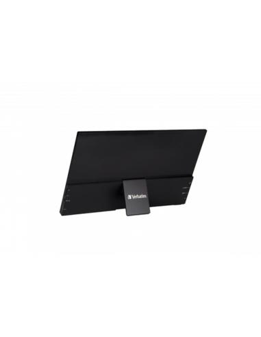 Verbatim 49591 pantalla para PC 35,6 cm (14") 1920 x 1080 Pixeles Full HD LCD Pantalla táctil Negro