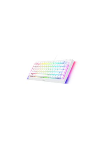 Razer BlackWidow V4 75% teclado Juego USB QWERTY Inglés de EE. UU. Blanco
