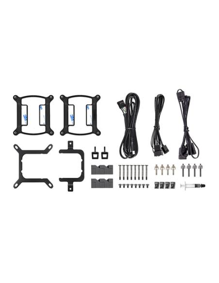 Thermaltake TH240 V2 Ultra Procesador Sistema de refrigeración líquida todo en uno 12 cm Negro 1 pieza(s)