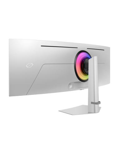 Samsung G93SC pantalla para PC 124,5 cm (49") 5120 x 1440 Pixeles Dual QHD OLED Plata