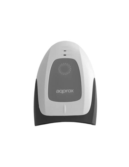 Approx APPLS22WH lector de código de barras Lector de códigos de barras portátil 1D/2D Blanco