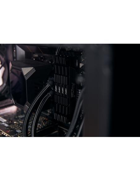 Kingston Technology FURY 16GB 3200MT/s DDR4 CL16 DIMM (Kit de 2) Renegade Black