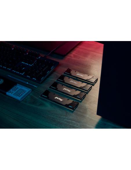 Kingston Technology FURY 16GB 3200MT/s DDR4 CL16 DIMM (Kit de 2) Renegade Black