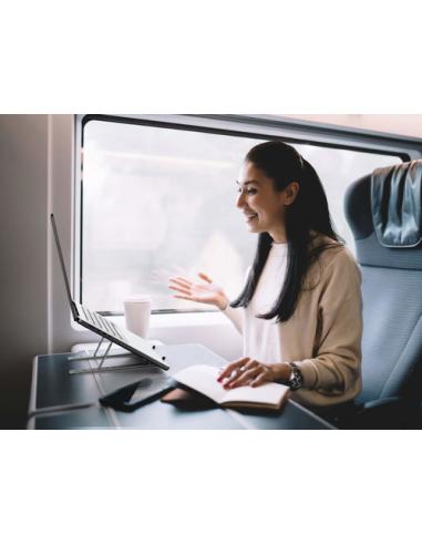 Durable 505123 soporte Soporte pasivo Portátil Plata