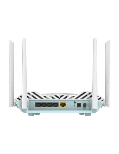 D-Link R32 router inalámbrico Gigabit Ethernet Doble banda (2,4 GHz / 5 GHz) Blanco