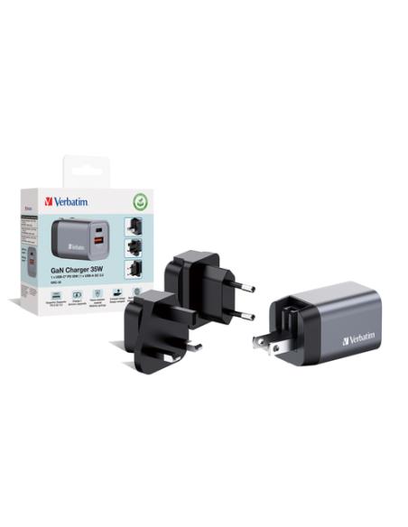 Verbatim GNC-35 Universal Negro, Gris Corriente alterna Carga rápida Interior