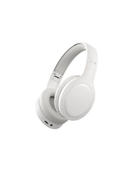 SPC Heron Studio Auriculares Inalámbrico y alámbrico Diadema Llamadas/Música USB Tipo C Bluetooth Blanco