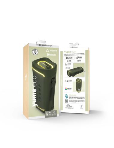 Energy Sistem Yume ECO Altavoz portátil estéreo Verde, Amarillo 15 W