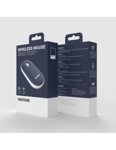 Pantone PT-MS001N1 ratón Oficina mano derecha 1200 DPI