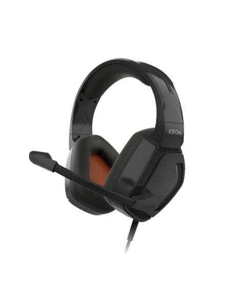 Krom KOPA PRO Auriculares Alámbrico Diadema Juego Negro