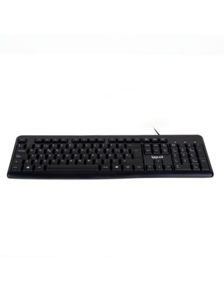 iggual Teclado estándar CK-BASIC2-105T negro