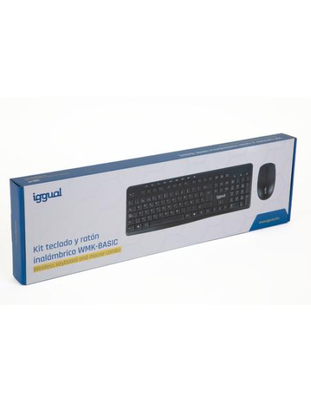 iggual Kit teclado ratón inalámbrico WMK-BASIC