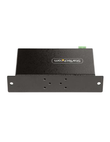 StarTech.com Hub USB Industrial de 4 Puertos Gestionado - Servicio Pesado - Caja de Metal - Protección ESD y Sobretensión - Mont