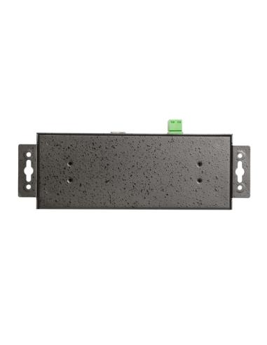 StarTech.com Hub USB Industrial de 7 Puertos Gestionado - Servicio Pesado - Caja de Metal - Protección ESD y Sobretensión - Mont