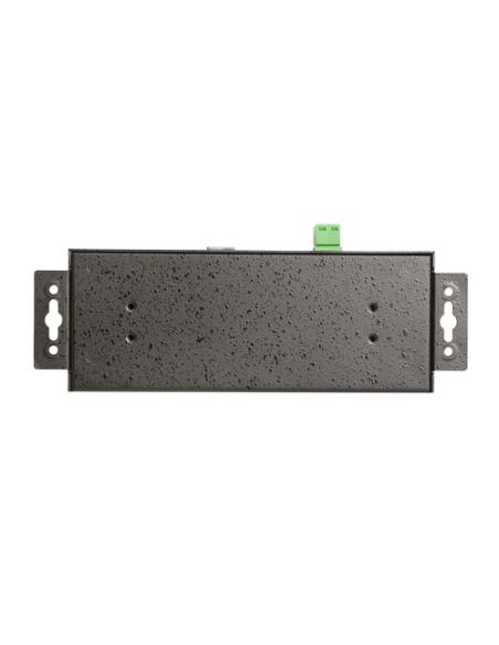 StarTech.com Hub USB Industrial de 7 Puertos Gestionado - Servicio Pesado - Caja de Metal - Protección ESD y Sobretensión - Mont