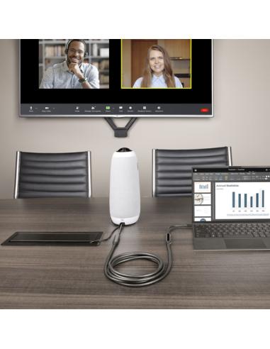 StarTech.com Cable USB Tipo C Activo de 3m - USB 3.2 10Gbps - Cable USB C Largo - Power Delivery PD de 60W - 8K 60Hz - DP 1.4 co