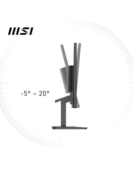 MSI Pro MP2412 pantalla para PC 60,5 cm (23.8") 1920 x 1080 Pixeles Full HD LCD Negro