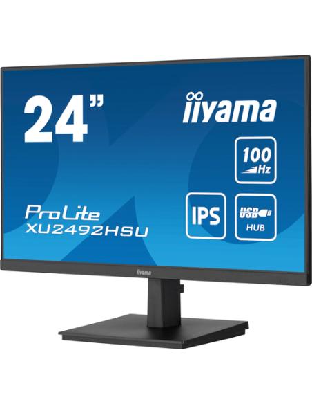 iiyama ProLite XU2492HSU-B6 pantalla para PC 60,5 cm (23.8") 1920 x 1080 Pixeles Full HD LED Negro
