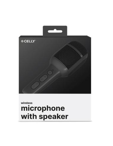 Celly KIDSFESTIVAL2BK micrófono Negro Micrófono para karaoke