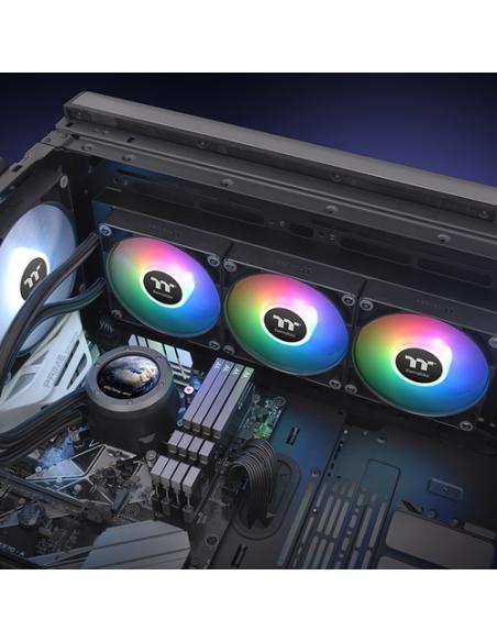 Thermaltake TH360 V2 Ultra Procesador Sistema de refrigeración líquida todo en uno 12 cm Negro