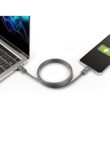 StarTech.com Cable de 1m Thunderbolt 4 - 40Gbps - PD 100W - Vídeo 4K/8K - Cable Thunderbolt 4 con Certificación Intel - Compatib