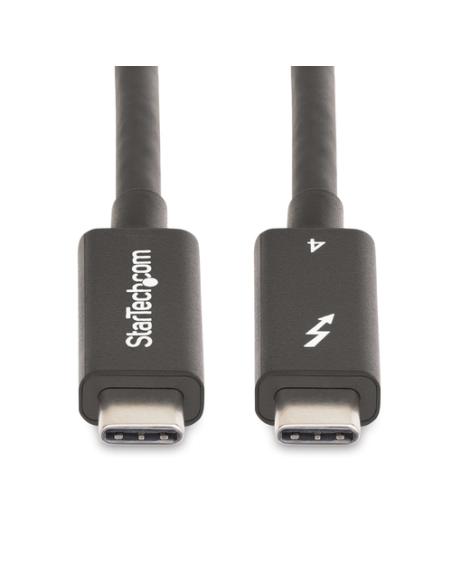StarTech.com A40G2MB-TB4-CABLE cable Thunderbolt 2 m 40 Gbit/s Negro