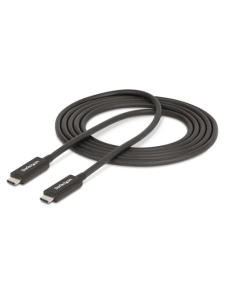 StarTech.com A40G2MB-TB4-CABLE cable Thunderbolt 2 m 40 Gbit/s Negro
