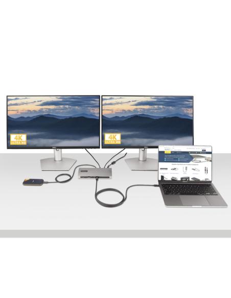 StarTech.com A40G2MB-TB4-CABLE cable Thunderbolt 2 m 40 Gbit/s Negro