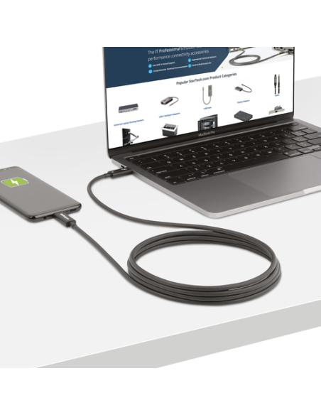 StarTech.com A40G2MB-TB4-CABLE cable Thunderbolt 2 m 40 Gbit/s Negro