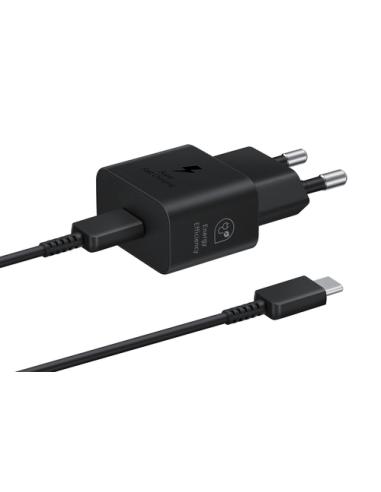 Samsung EP-T2510 Smartphone Negro Corriente alterna, USB Carga rápida Interior