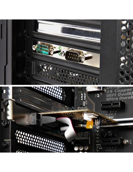 StarTech.com 21050-PC-SERIAL-LP tarjeta y adaptador de interfaz Interno De serie