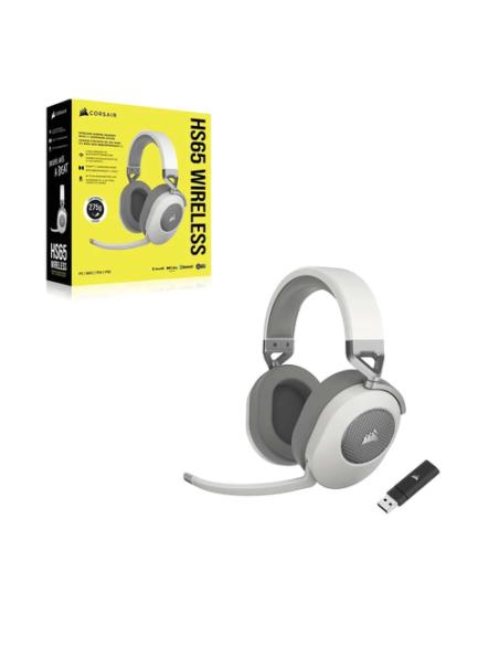 Corsair HS65 Auriculares Inalámbrico Diadema Juego Bluetooth Blanco
