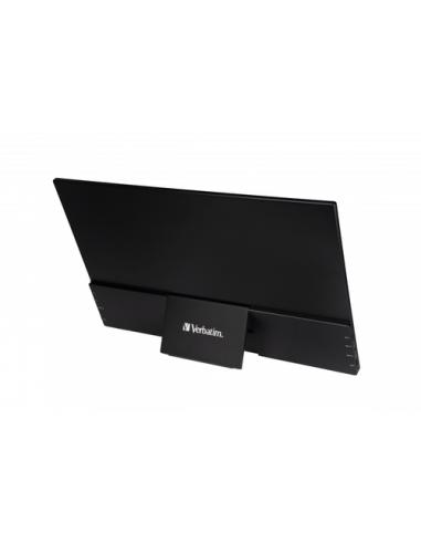 Verbatim 49592 pantalla para PC 39,6 cm (15.6") 1920 x 1080 Pixeles Full HD LCD Pantalla táctil Negro