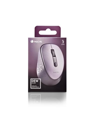 NGS DEW ratón Oficina Ambidextro RF inalámbrico Óptico 1600 DPI