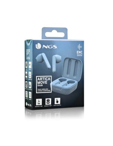 NGS ARTICA MOVE Auriculares Inalámbrico Dentro de oído Llamadas/Música Bluetooth Azul claro