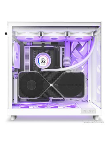 NZXT H6 Flow RGB Midi Tower Blanco