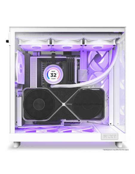 NZXT H6 Flow RGB Midi Tower Blanco