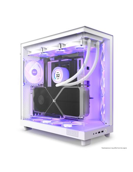 NZXT H6 Flow RGB Midi Tower Blanco