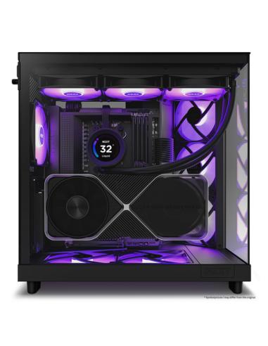 NZXT H6 Flow RGB Midi Tower Negro