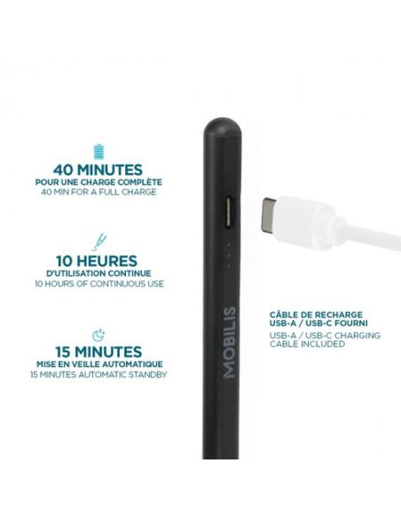 Mobilis 001090 lápiz digital Negro