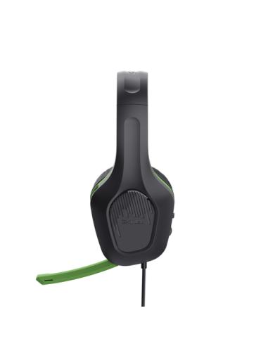 Trust GXT 415X ZIROX Auriculares Alámbrico Diadema Juego Negro, Verde