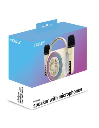 Celly PARTYMIC2 Blanco 6 W