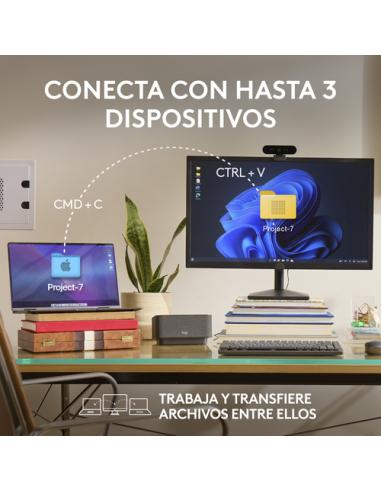 Logitech 910-006930 ratón Oficina mano derecha RF Wireless + Bluetooth Laser 8000 DPI