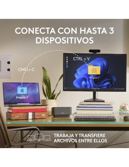 Logitech 910-006930 ratón Oficina mano derecha RF Wireless + Bluetooth Laser 8000 DPI