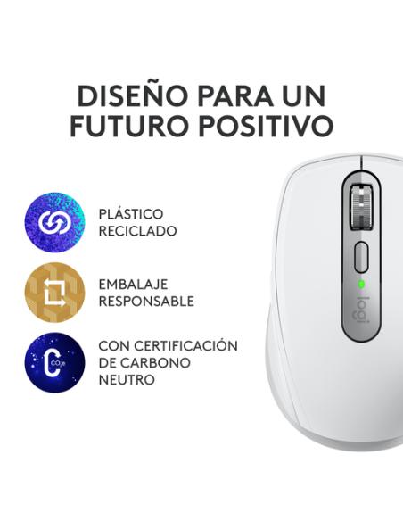 Logitech 910-006930 ratón Oficina mano derecha RF Wireless + Bluetooth Laser 8000 DPI
