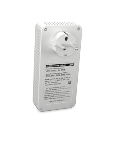 Powerline 1240 AX WLAN Set 1200 Mbit/s Ethernet Wifi Blanco 2 pieza(s)