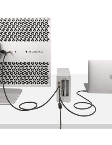 StarTech.com Cable USB4 de 1m - Cable USB-C Certificado USB-IF 40Gbps - Cable USB Tipo C - Power Delivery PD de 100W 5A - Modo A