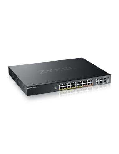 Zyxel XGS2220-30HP Gestionado L3 Gigabit Ethernet (10/100/1000) Energía sobre Ethernet (PoE) Negro